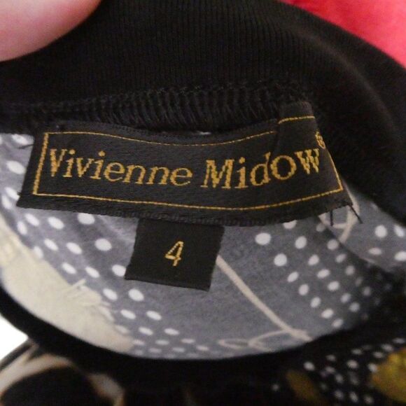 Vivienne Midow Silk Rope Lace Sleeve Blouse Vntg 4 - Picture 7 of 10